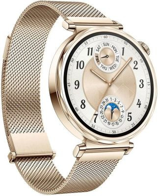 Смарт-часы Huawei Watch GT 5 Jana-B19M,  41.3мм,  1.32",  золотистый/золотистый [55020dgx]