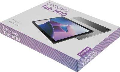 10.1" Планшет Lenovo Tab M10 TB-328XU 4/64 GB T610 4G, 1920 x 1200, Android 12, серый [zaaf0032ru]