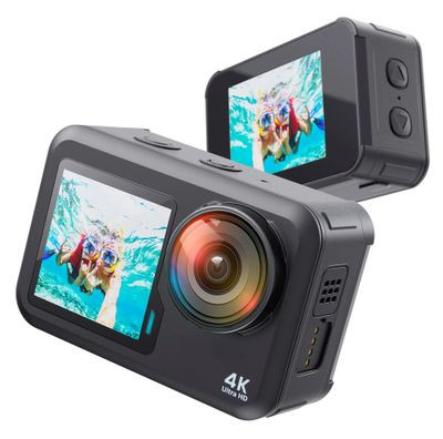 Экшн-камера Digma DiCam 790 4K,  WiFi,  черный [dc790]