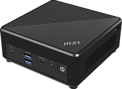 Неттоп MSI Cubi N ADL-018RU,  Intel N200,  DDR4 4ГБ, 128ГБ(SSD),  Intel UHD Graphics,  Windows 11 Professional,  черный [9s6-b0a911-211]