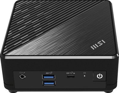 Неттоп MSI Cubi N ADL-018RU,  Intel N200,  DDR4 4ГБ, 128ГБ(SSD),  Intel UHD Graphics,  Windows 11 Professional,  черный [9s6-b0a911-211]