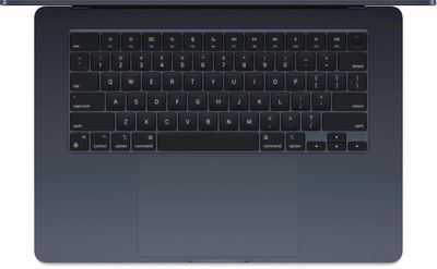 Ноутбук Apple MacBook Air 15 M3 A3114 15.3", 2024, Retina, Apple M3 8 core 4ГГц, 8-ядерный, 16ГБ 512ГБ SSD,  Mac OS, полночный [mxd43ll/a]