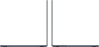 Ноутбук Apple MacBook Air 15 M3 A3114 15.3", 2024, Retina, Apple M3 8 core 4ГГц, 8-ядерный, 16ГБ 512ГБ SSD,  Mac OS, полночный [mxd43ll/a]