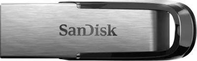 Флешка USB Sandisk Cruzer Ultra Flair 32ГБ, USB3.0, серебристый и черный [sdcz73-032g-g46]