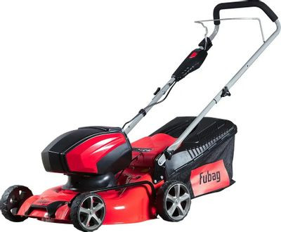 Газонокосилка аккумуляторная FUBAG FLA 4240M,  42см, несамоходная,  4Ач, с ЗУ [641063]