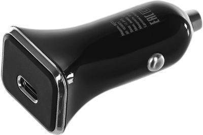 Автомобильное зарядное устройство Buro BUCK1,  USB-C,  18Вт,  3A,  черный [buck18p010bk]