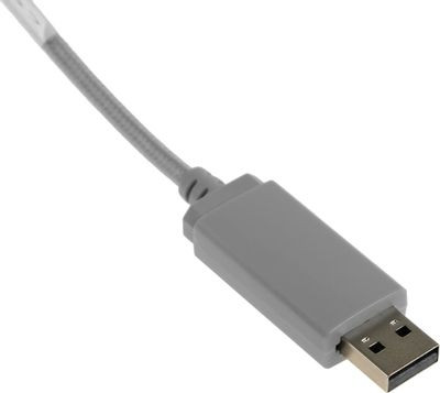 Гарнитура A4TECH Fstyler FH300U,  для компьютера, мониторные,  проводные, белый  [fh300u white]