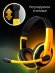 Гарнитура игровая Defender Warhead G-120,  для компьютера, накладные,  проводные, оранжевый  / черный [64099]