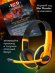 Гарнитура игровая Defender Warhead G-120,  для компьютера, накладные,  проводные, оранжевый  / черный [64099]