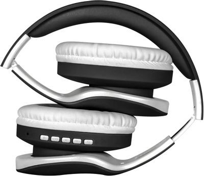 Гарнитура Defender FreeMotion B525,  для компьютера, накладные,  Bluetooth, черный  / белый [63525]