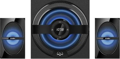 Колонки Bluetooth Sven MS-2085,  2.1,  черный [sv-020101]