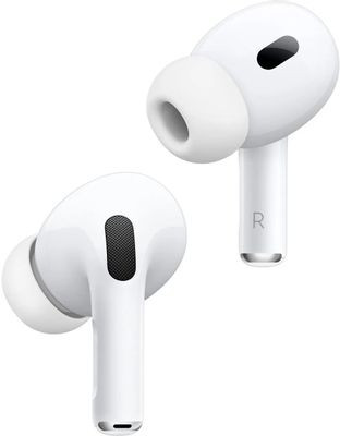 Наушники Apple AirPods Pro 2 2023 USB-C A3047/A3048/A2968, Bluetooth, внутриканальные, белый [mtjv3am/a]