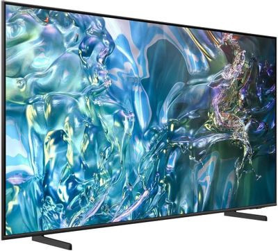 55" Телевизор Samsung QE55Q60DAUXRU, QLED, 4K Ultra HD, серый, СМАРТ ТВ, Tizen OS