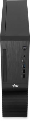Компьютер iRU 310SC,  Intel Core i3 12100,  DDR4 16ГБ, 256ГБ(SSD),  Intel UHD Graphics 730,  Windows 11 Professional,  черный [1969056]