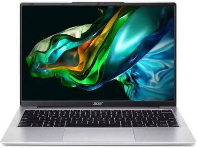 Ноутбук Acer Aspire AL14-31P-36EN 14", IPS, Intel Core i3 N300 0.1ГГц, 8-ядерный, 8ГБ DDR5, 512ГБ SSD,  Intel UHD Graphics, без операционной системы, серебристый [nx.ks9er.001]