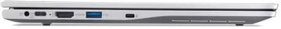 Ноутбук Acer Aspire AL14-31P-36EN 14", IPS, Intel Core i3 N300 0.1ГГц, 8-ядерный, 8ГБ DDR5, 512ГБ SSD,  Intel UHD Graphics, без операционной системы, серебристый [nx.ks9er.001]