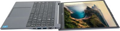 Ноутбук HORIZONT H-book 15IPK1 15.6", 2024, IPS, Intel Core i5 1235U 1.3ГГц, 10-ядерный, 8ГБ DDR4, 256ГБ SSD,  Intel Iris Xe graphics, Windows 11 trial (для ознакомления) Professional, серый [t52e3wg]