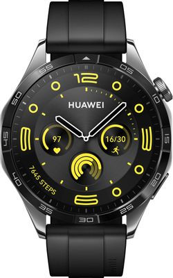 Смарт-часы Huawei Watch GT 4 Phoinix-B19F,  46мм,  1.43",  черный/черный [55020bgt]