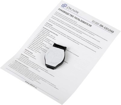 Web-камера Oklick OK-C012HD,  черный