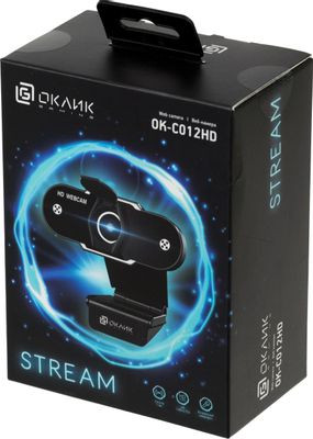 Web-камера Oklick OK-C012HD,  черный