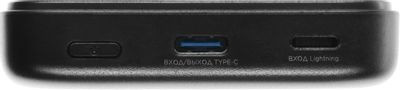 Внешний аккумулятор (Power Bank) SOLOVE W12,  5000мAч,  черный [w12 black rus]