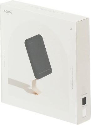 Внешний аккумулятор (Power Bank) SOLOVE W12,  5000мAч,  черный [w12 black rus]