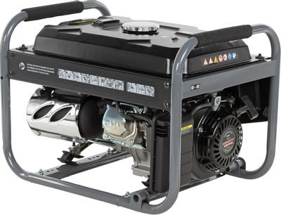 Бензиновый генератор CARVER PPG-3900А, 220/12 В, 3.2кВт [01.020.00012]