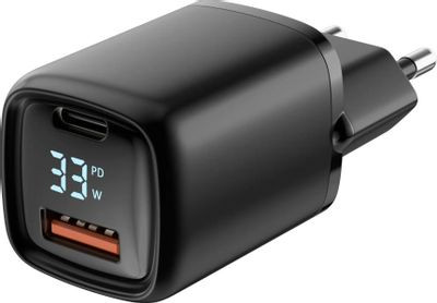 Сетевое зарядное устройство Wiiix UNNK-4-2-24QCPD-FAST,  USB-A,  15Вт,  2.4A,  черный
