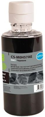 Чернила Cactus CS-M0H57AE GT51, для HP, 90мл, черный