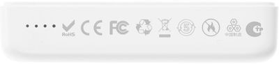 Внешний аккумулятор (Power Bank) SOLOVE Mi W12 Pro,  10000мAч,  белый [w12 pro white rus]