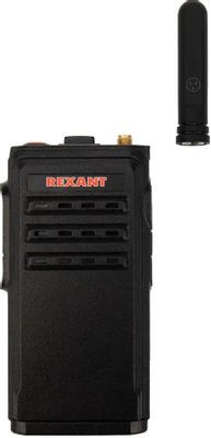 Рация Rexant R-1 16кан. до 9км аккум. черный/красный (46-0871)
