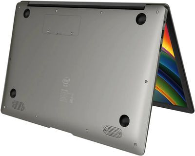 Ноутбук Digma EVE C4403 14", IPS, Intel Celeron N4000 1.1ГГц, 2-ядерный, 4ГБ 128ГБ Flash,  Intel UHD Graphics  600, Windows 11 Professional, серый [dn14cn-4bxw04]