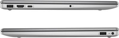 Ноутбук HP 255 G10 15.6", IPS, AMD Ryzen 5 7530U 2ГГц, 6-ядерный, 16ГБ DDR4, 512ГБ SSD,  AMD Radeon, Free DOS, темно-серый [859qoea]