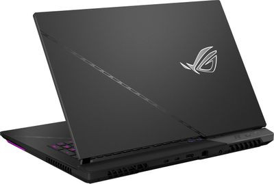 Ноутбук игровой ASUS ROG Strix Scar 17 G733PYV-LL067W 17.3", 2023, IPS, AMD Ryzen 9 7945HX3D 2.3ГГц, 16-ядерный, 32ГБ DDR5, 1ТБ SSD,  NVIDIA GeForce  RTX 4090 для ноутбуков - 16 ГБ, Windows 11 Home, черный [90nr0db4-m006j0]