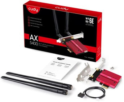 Wi-Fi + Bluetooth адаптер CUDY WE3000S PCI Express