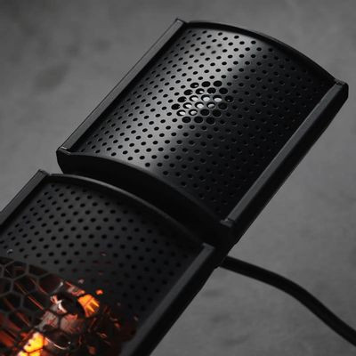 Инфракрасный обогреватель Timberk T-CH1.5-A10, 1500Вт, с пультом, 15м2, галогеновый, черный