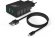 Сетевое зарядное устройство BORASCO 2USB,  2xUSB,  microUSB,  2.4A,  черный [37263]