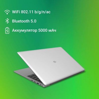 Ноутбук Digma EVE C5403 15.6", 2023, IPS, Intel Celeron N4020 1.1ГГц, 2-ядерный, 4ГБ LPDDR4, 128ГБ SSD,  Intel UHD Graphics  600, Windows 11 Professional, серебристый [dn15cn-4bxw02]