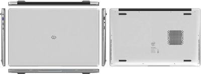 Ноутбук Digma EVE C5403 15.6", 2023, IPS, Intel Celeron N4020 1.1ГГц, 2-ядерный, 4ГБ LPDDR4, 128ГБ SSD,  Intel UHD Graphics  600, Windows 11 Professional, серебристый [dn15cn-4bxw02]