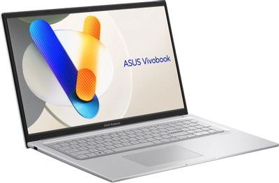 Ноутбук ASUS Vivobook 17 X1704VA-AU397 17.3", IPS, Intel Core i5 1335U 1.3ГГц, 10-ядерный, 16ГБ DDR4, 1ТБ SSD,  Intel Iris Xe graphics, без операционной системы, серебристый [90nb10v1-m00d10]