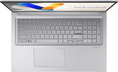 Ноутбук ASUS Vivobook 17 X1704VA-AU397 17.3", IPS, Intel Core i5 1335U 1.3ГГц, 10-ядерный, 16ГБ DDR4, 1ТБ SSD,  Intel Iris Xe graphics, без операционной системы, серебристый [90nb10v1-m00d10]