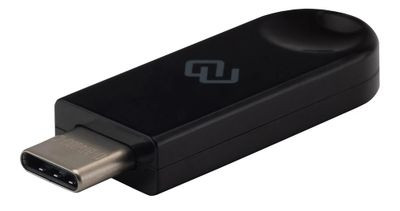 Bluetooth адаптер Digma D-BT400U-C BT 4.0+EDR class 1.5, USB Type-C, 20м, черный