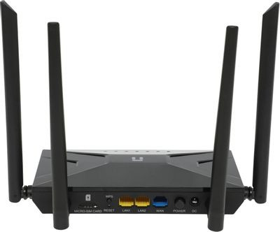 Wi-Fi роутер Netis MW5360,  N300,  черный