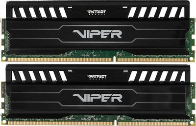 Оперативная память Patriot Viper 3 PV316G160C0K DDR3 -  2x 8ГБ 1600МГц, DIMM,  Ret