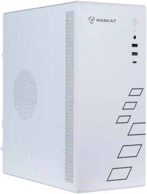 Компьютер RASKAT Start 100,  Intel N100,  DDR4 16ГБ, 240ГБ(SSD),  Intel UHD Graphics,  noOS,  белый [start100143169]