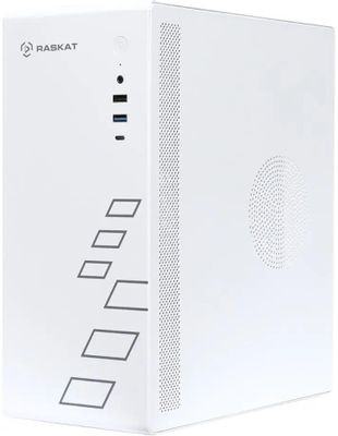 Компьютер RASKAT Start 100,  Intel N100,  DDR4 16ГБ, 240ГБ(SSD),  Intel UHD Graphics,  noOS,  белый [start100143169]