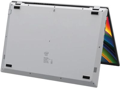 Ноутбук Digma EVE P5852 15.6", IPS, Intel N200 1ГГц, 4-ядерный, 8ГБ LPDDR5, 256ГБ SSD,  Intel UHD Graphics  интегрированное, Windows 11 Professional, серебристый [dn15n2-8cxw01]