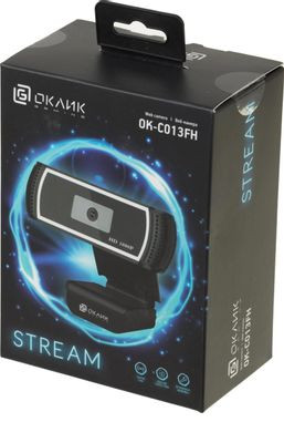 Web-камера Oklick OK-C013FH,  черный
