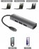 Хаб (разветвитель) PALMEXX PX/HUB-077, серый