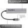 Хаб (разветвитель) PALMEXX PX/HUB-077, серый
